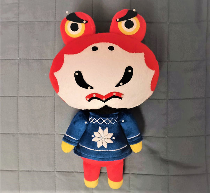 Custom Croque the frog plush