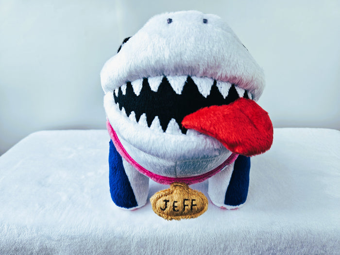 Custom Jeff the Land Shark plush