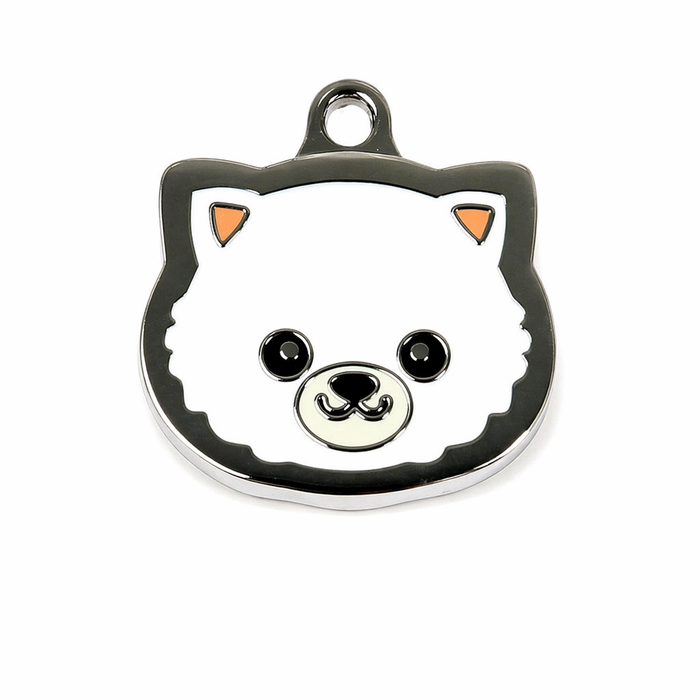 Customizable Pomeranian Dog ID Tags Default