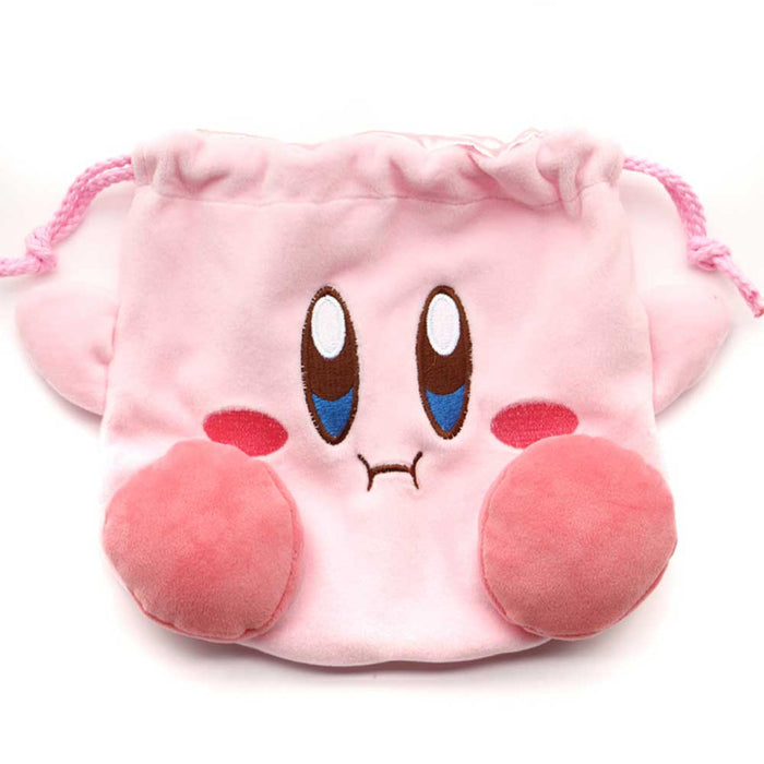 Cute Kirby Bag: Adorable, Convenient, Plush: light pink, pink Kirby character, kawaii cartoon style