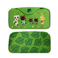 Cute Switch Case: High Quality Protection: green, dark green Animal Crossing characters, cartoon, game-themed style