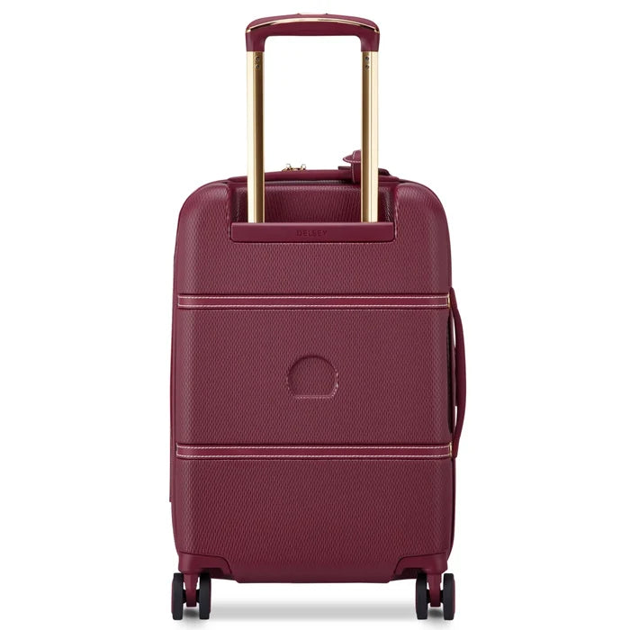 Delsey Chatelet Air 2.0 - 55 cm 4-Wheel Expandable Cabin Suitcase - Burgundy (Limited Edition)