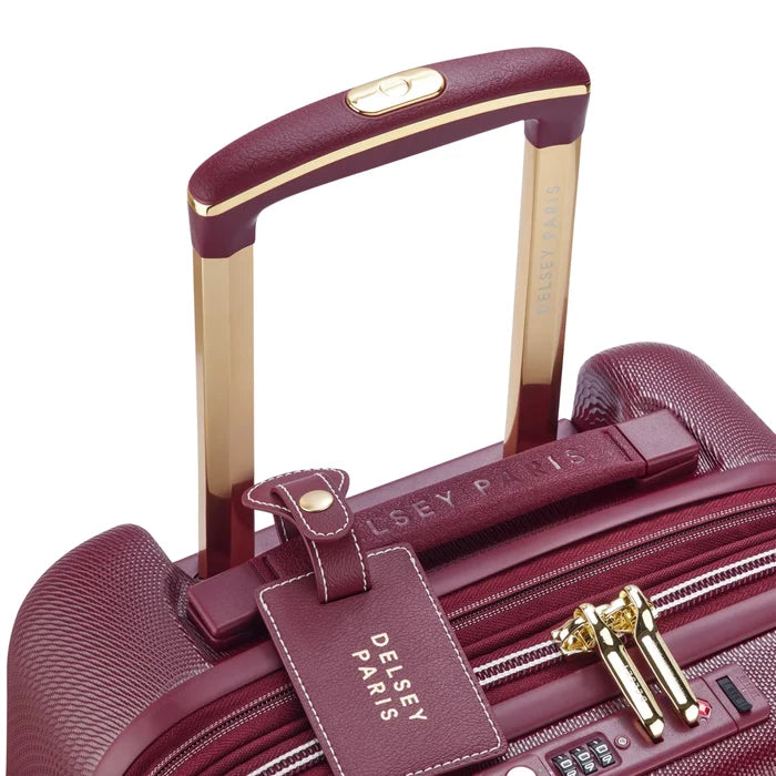 Delsey Chatelet Air 2.0 - 55 cm 4-Wheel Expandable Cabin Suitcase - Burgundy (Limited Edition)