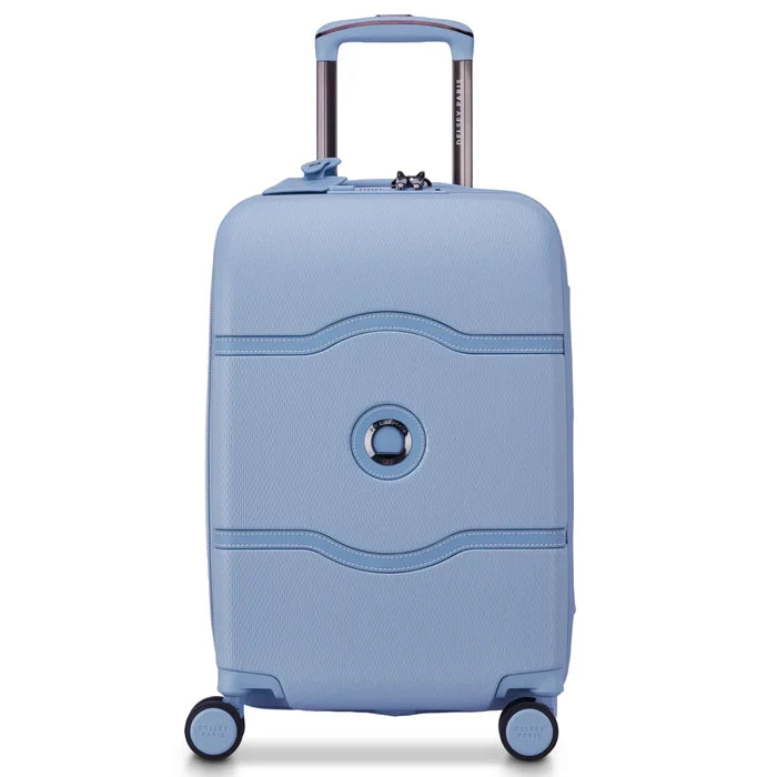 Delsey Chatelet Air 2.0 - 55 cm 4-Wheel Cabin Suitcase - Light Blue (Limited Edition)