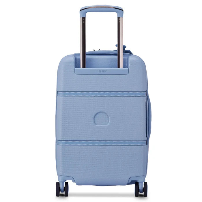 Delsey Chatelet Air 2.0 - 55 cm 4-Wheel Expandable Cabin Suitcase - Light Blue (Limited Edition)