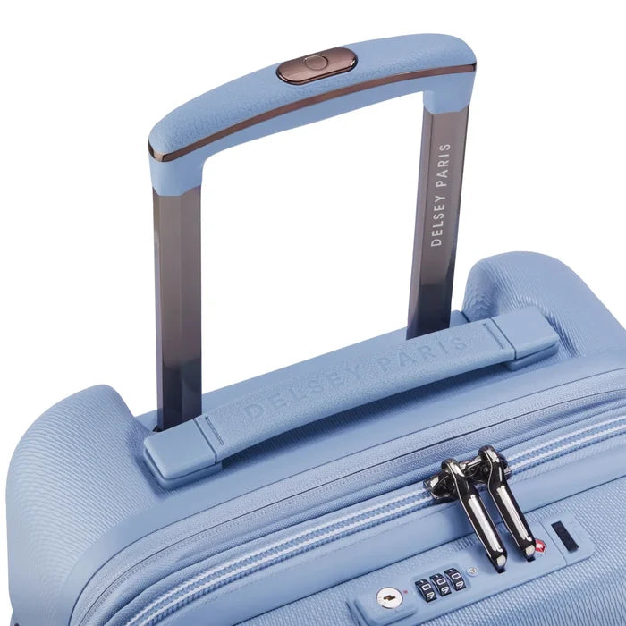 Delsey Chatelet Air 2.0 - 55 cm 4-Wheel Expandable Cabin Suitcase - Light Blue (Limited Edition)