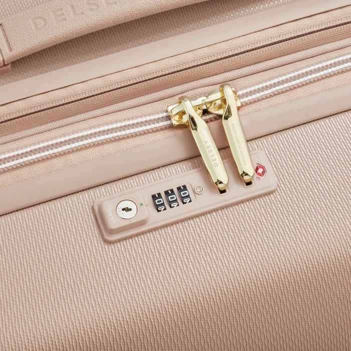 Delsey Chatelet Air 2.0 - 76 cm 4-Wheel Suitcase - Beige Rose / Gold (Limited Edition)