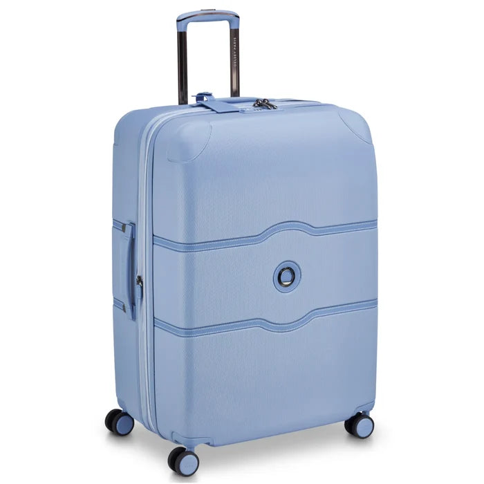 Delsey Chatelet Air 2.0 - 76 cm 4-Wheel Expandable Suitcase - Light Blue (Limited Edition)
