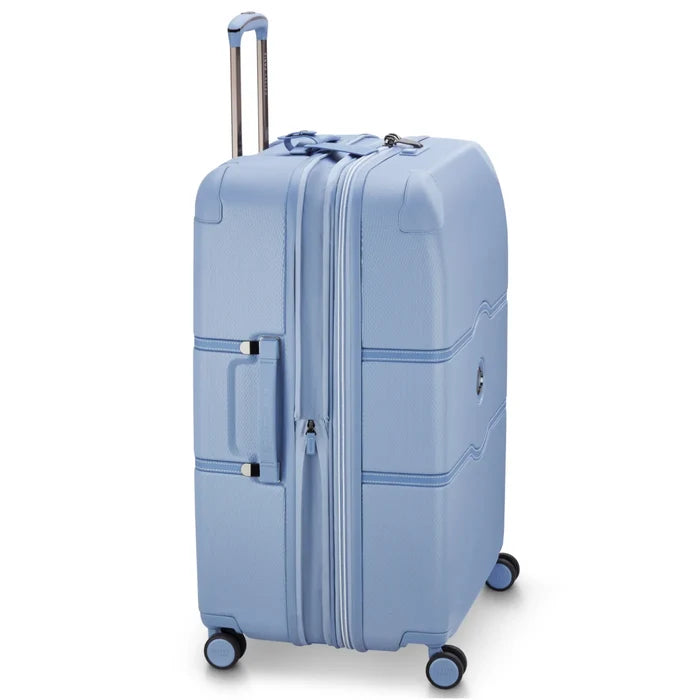 Delsey Chatelet Air 2.0 - 76 cm 4-Wheel Expandable Suitcase - Light Blue (Limited Edition)