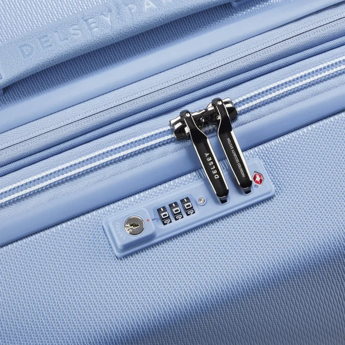 Delsey Chatelet Air 2.0 - 76 cm 4-Wheel Expandable Suitcase - Light Blue (Limited Edition)
