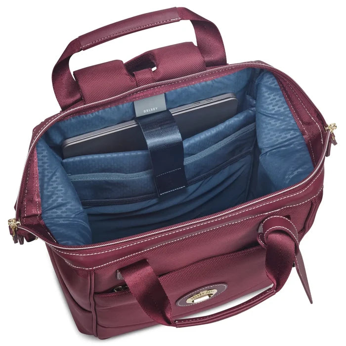 Delsey Chatelet Air 2.0 14’’ Laptop Tote Backpack - Burgundy