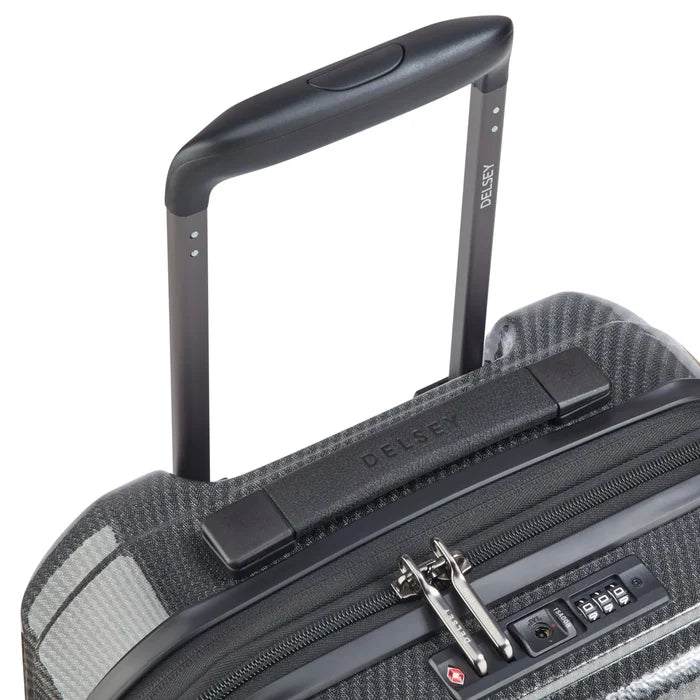 Delsey Helium Ultimate 55 cm 4-Wheel Expandable Carry-on Suitcase - Anthracite