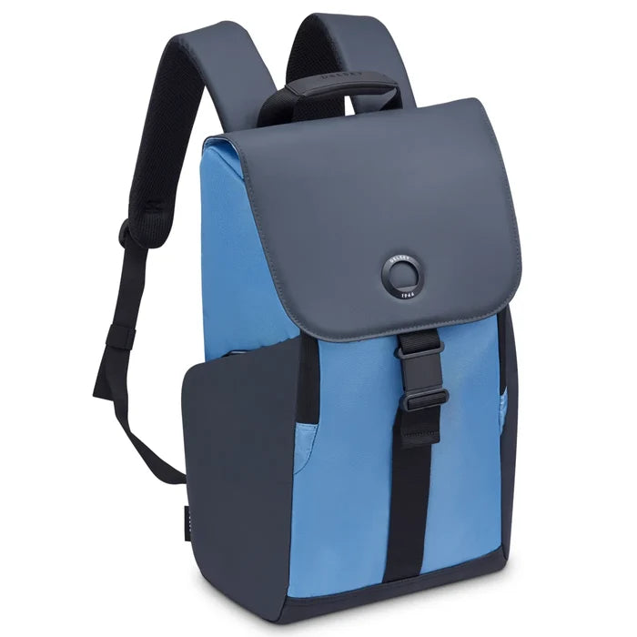 Delsey Securflap 15.6’’ Laptop Backpack with RFID - Blueberry