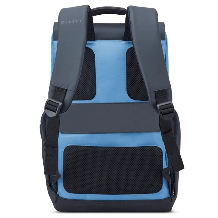 Delsey Securflap 15.6’’ Laptop Backpack with RFID - Blueberry