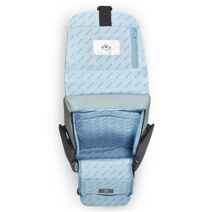 Delsey Securflap 15.6’’ Laptop Backpack with RFID - Sage Green