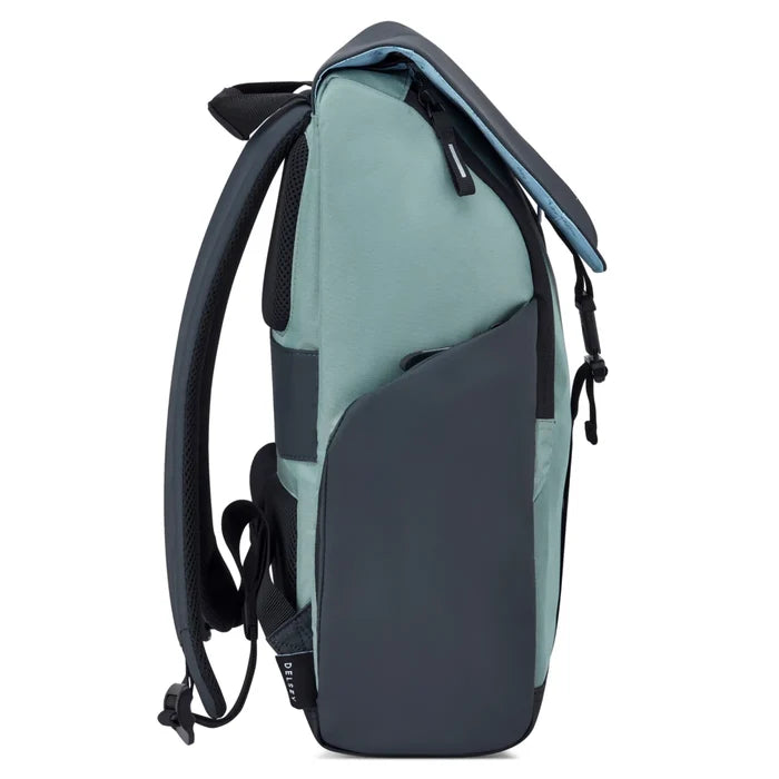 Delsey Securflap 15.6’’ Laptop Backpack with RFID - Sage Green