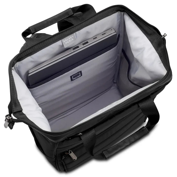 Delsey Shadow 5.0 Soft 15.6’’ Laptop Backpack - Black