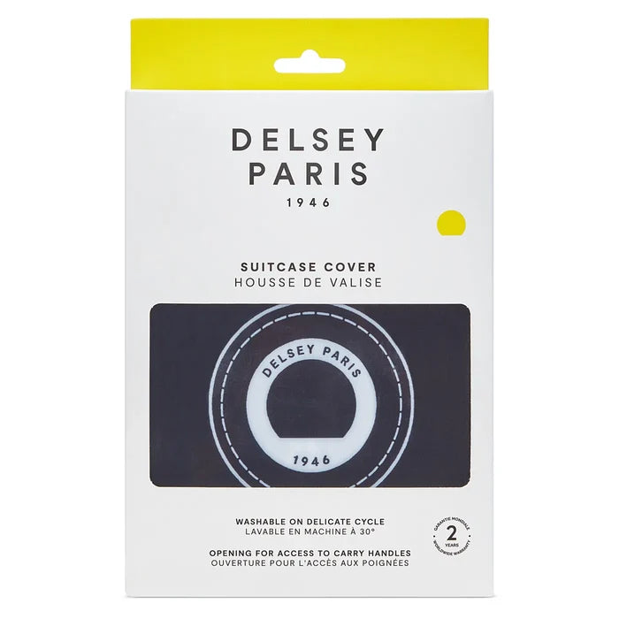 Delsey Suitcase Cover - Large (Fits 73 cm - 79 cm Suitcase) - Black