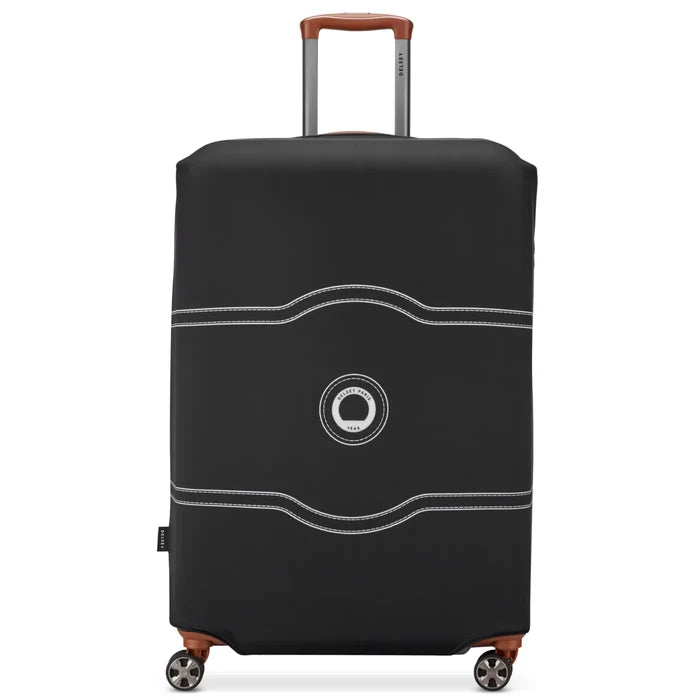Delsey Suitcase Cover - Large (Fits 73 cm - 79 cm Suitcase) - Black