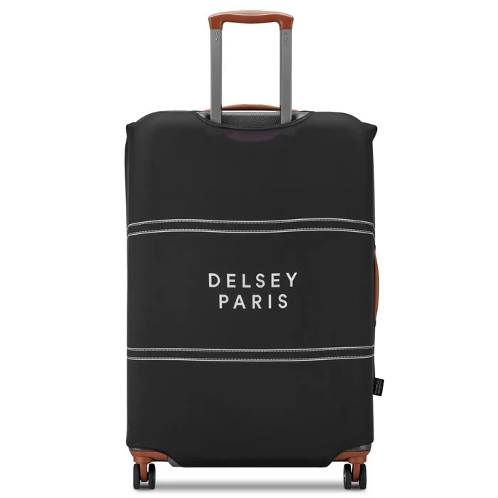 Delsey Suitcase Cover - Large (Fits 73 cm - 79 cm Suitcase) - Black