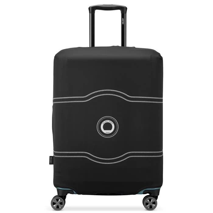 Delsey Suitcase Cover - Medium (Fits 66 cm - 73 cm Suitcase) - Black