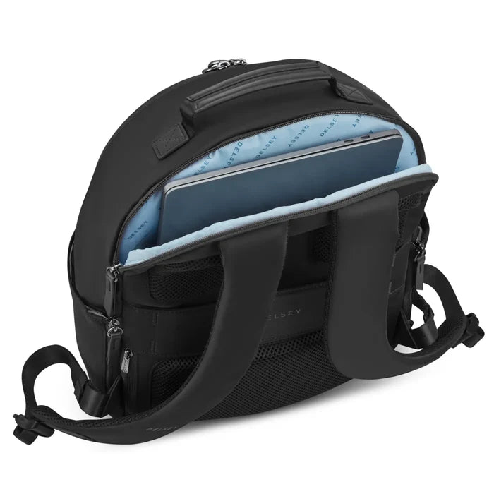 Delsey Victoire Round 15.6’’ Laptop Backpack - Black