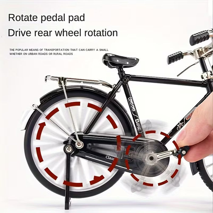 Diecast Retro Bicycle Toy