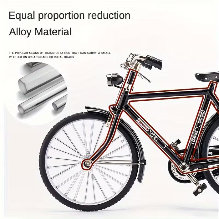 Diecast Retro Bicycle Toy