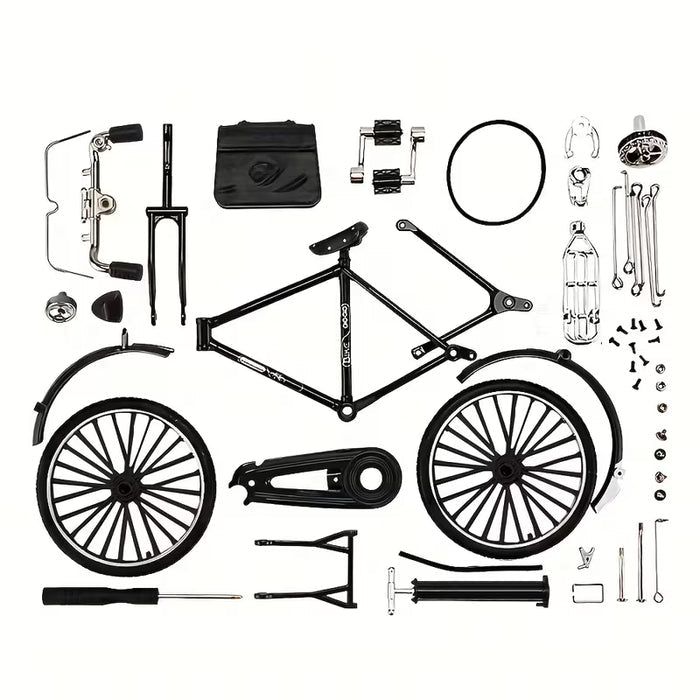 Diecast Retro Bicycle Toy