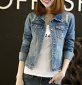 Distressed Denim Jacket for Women: light blue, white denim jacket, casual style