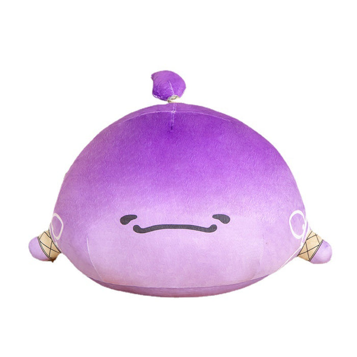 Dori Jinni Plush Toy: Adorable Collectible: purple, lavender purple character with ice cream cone-like side details, kawaii c