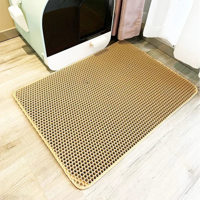 Double Layer Waterproof Cat Litter Mat