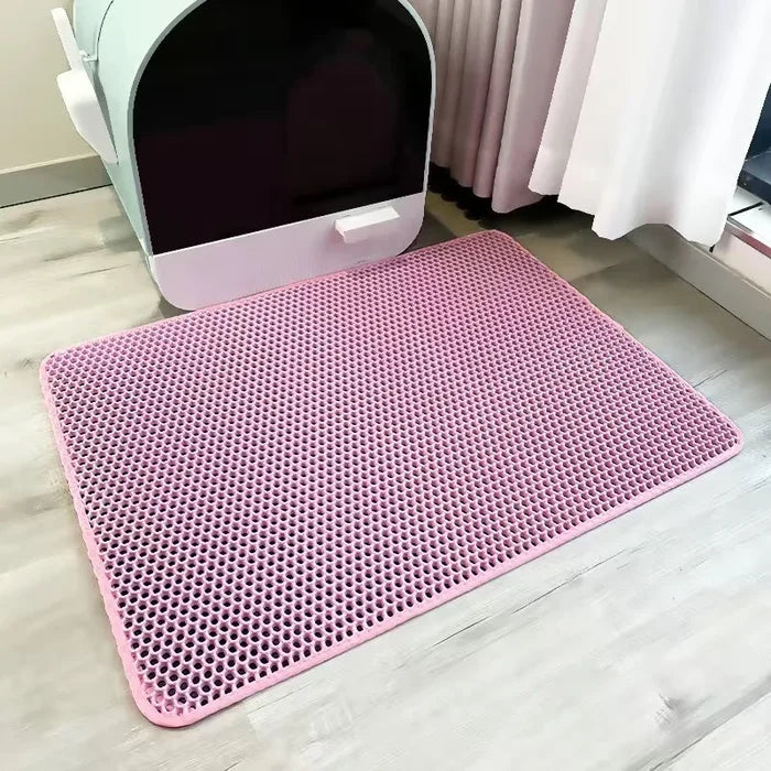 Double Layer Waterproof Cat Litter Mat