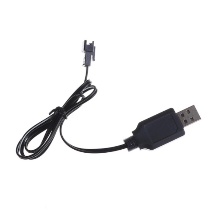Enhanced USB Charging Device for High-Performance WiFi FPV Drone: black, dark gray USB charging/data cable, minimal style