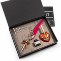 Feather Pen Gift Box Set for Calligraphy Red