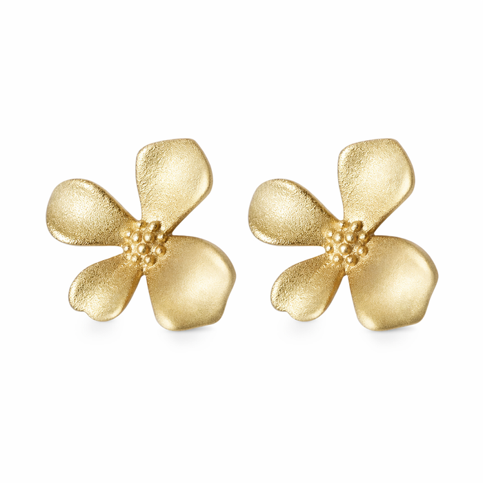 Floral Stud Earrings for a Subtle and Elegant Look Default