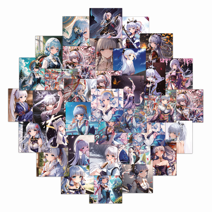 Genshin Impact Ayaka Stickers - Customize Anywhere Default