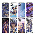 Genshin Impact Candace Phone Case: Protection, Durability, Style: blue, purple anime-style female characters, anime, fantasy