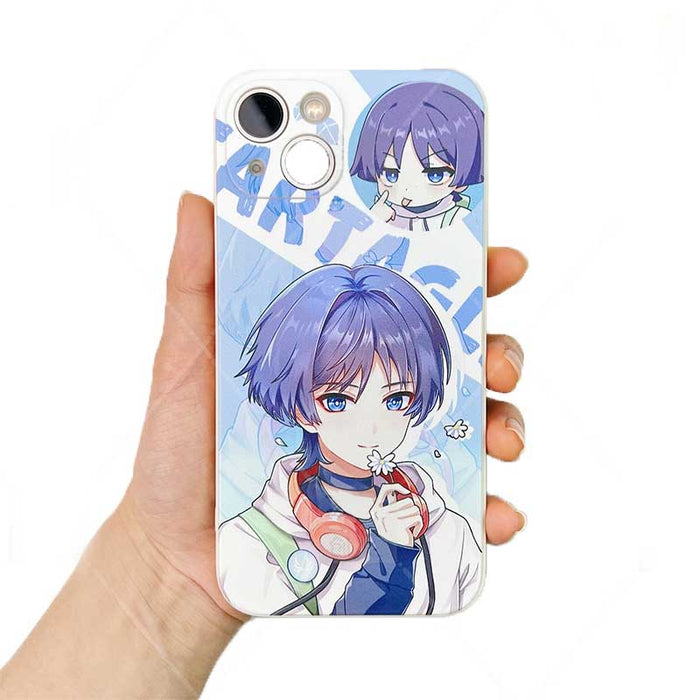 Genshin Impact Fanart iPhone Cases: white, cream anime-style blonde character with animal-like ears, anime, cartoon, kawaii s