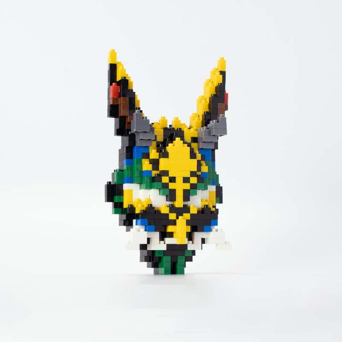 Genshin Impact Toy Figure Building Set: brown, yellow lizard, cartoon style