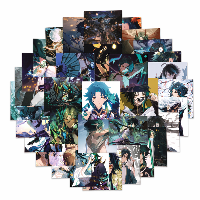 Genshin Impact Xiao Stickers: Stylish and Waterproof Default