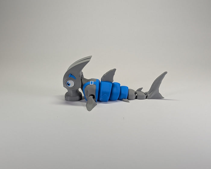 Hammerhead Shark Signature Creature Flexy Factory facing left