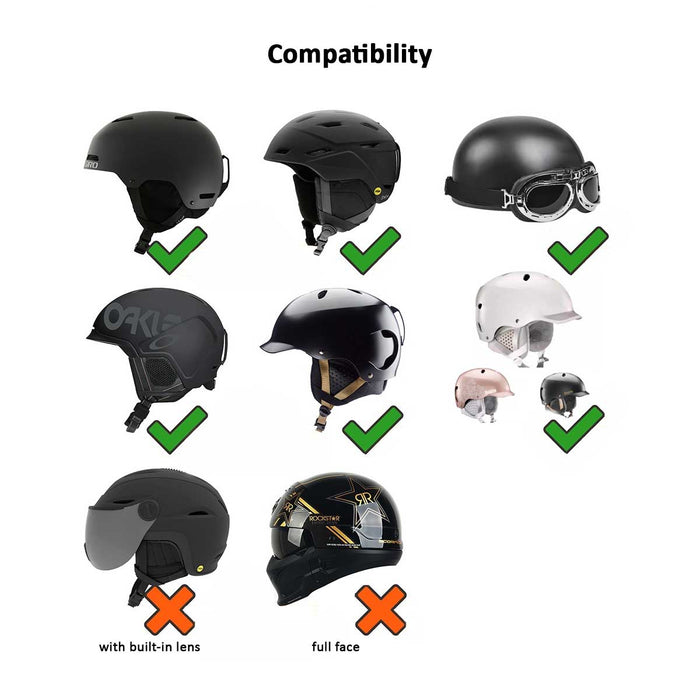 Helmet Rizz: Giraffe Ski Cover: dark brown, cream giraffe, cartoon style