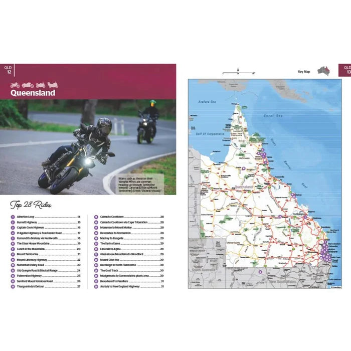 Hema Motorcycle Adventures - Discover Australia’s Top 200 Rides - 7th Edition