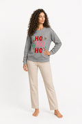 Holiday Sweatshirt for Women Sport Grey