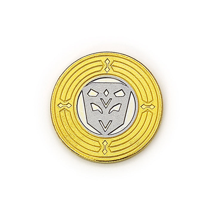 Honkai Star Rail Pom-Pom Badge Pins: red, gold cartoon firefighter character, kawaii cartoon style