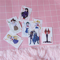 Kawaii Playing Cards with Cute Designs: white, pink Sailor Moon anime characters, anime/cartoon style