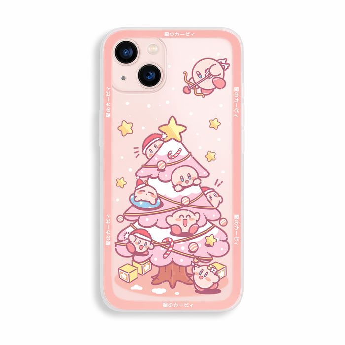 Kirby iPhone Case with Frosted Surface Pink