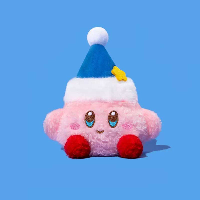 Kirby Plush AirPods Case Collection: pink, blue Kirby character, cute cartoon kawaii style