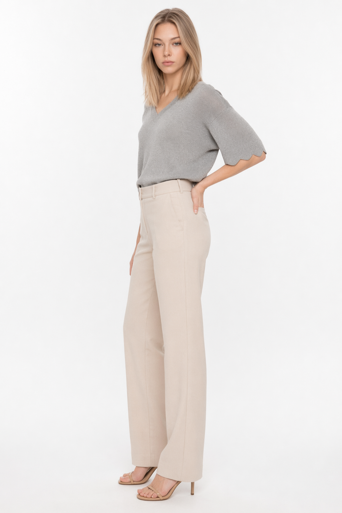 Lightweight Women's Knit Top with a Relaxed Fit Default
